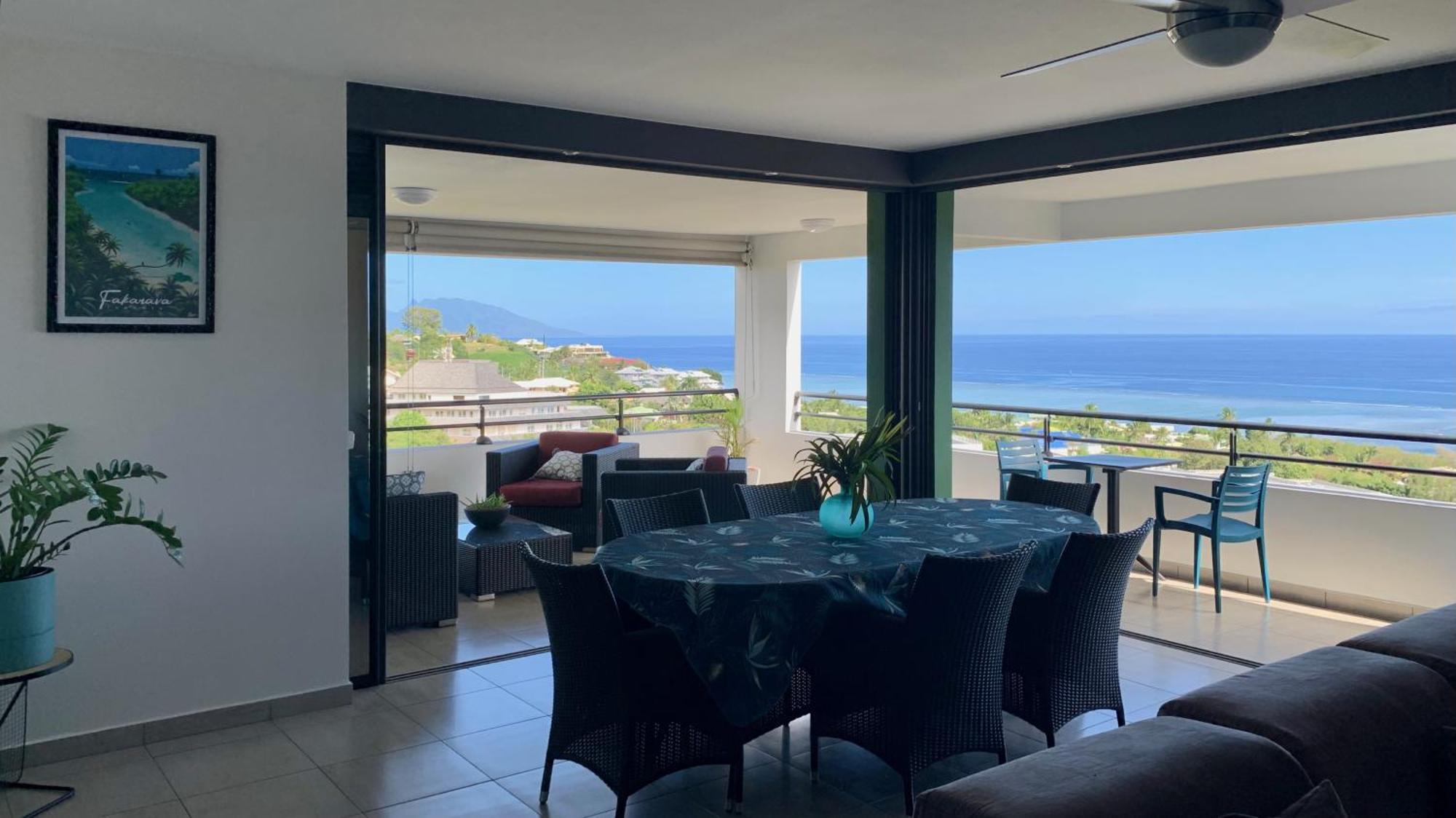 Kaili Ocean View Luxury 2Br Ac Throughout Fiber Wifi & Pool Apartment Papeete  Exterior photo
