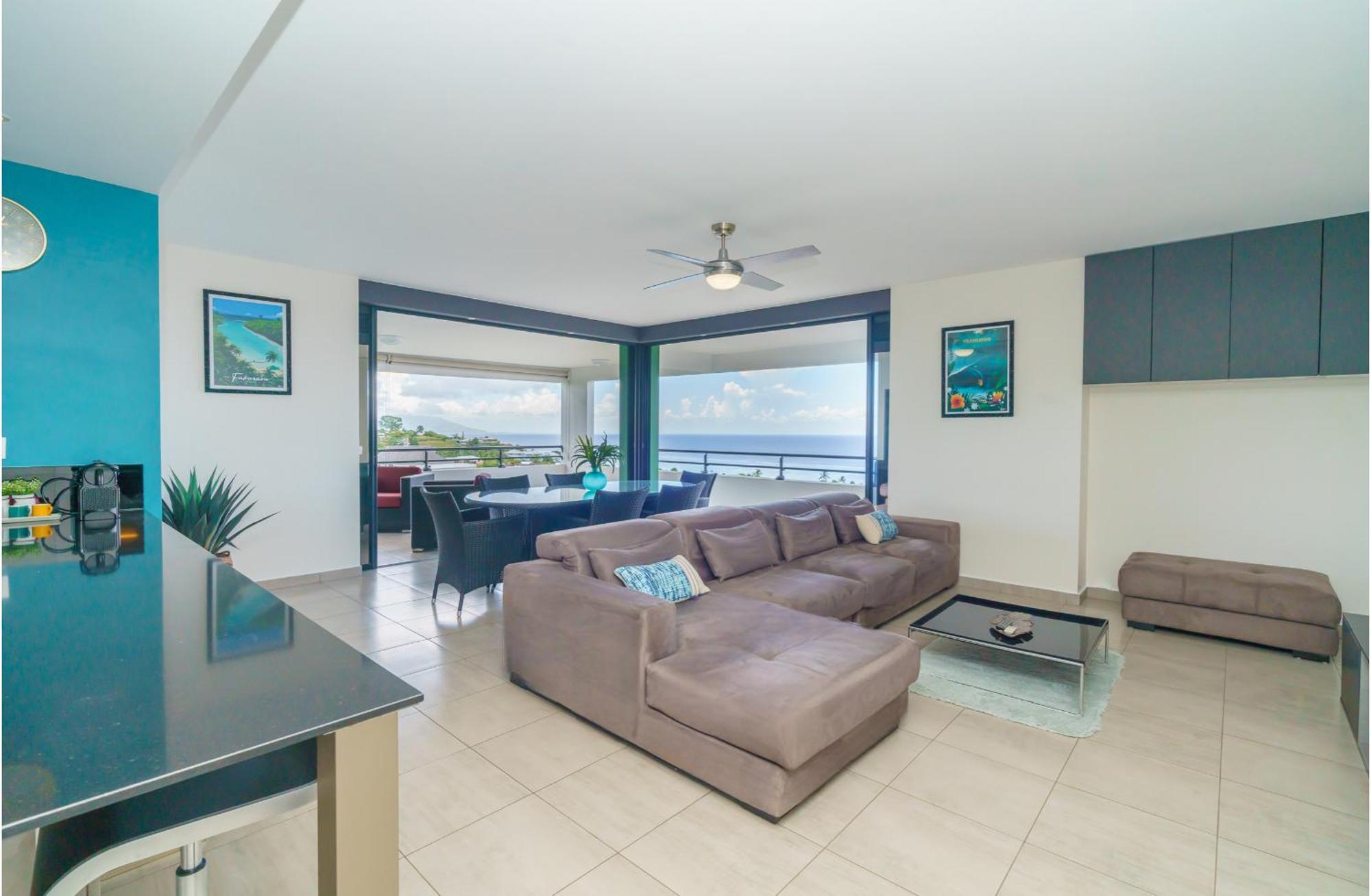 Kaili Ocean View Luxury 2Br Ac Throughout Fiber Wifi & Pool Apartment Papeete  Exterior photo